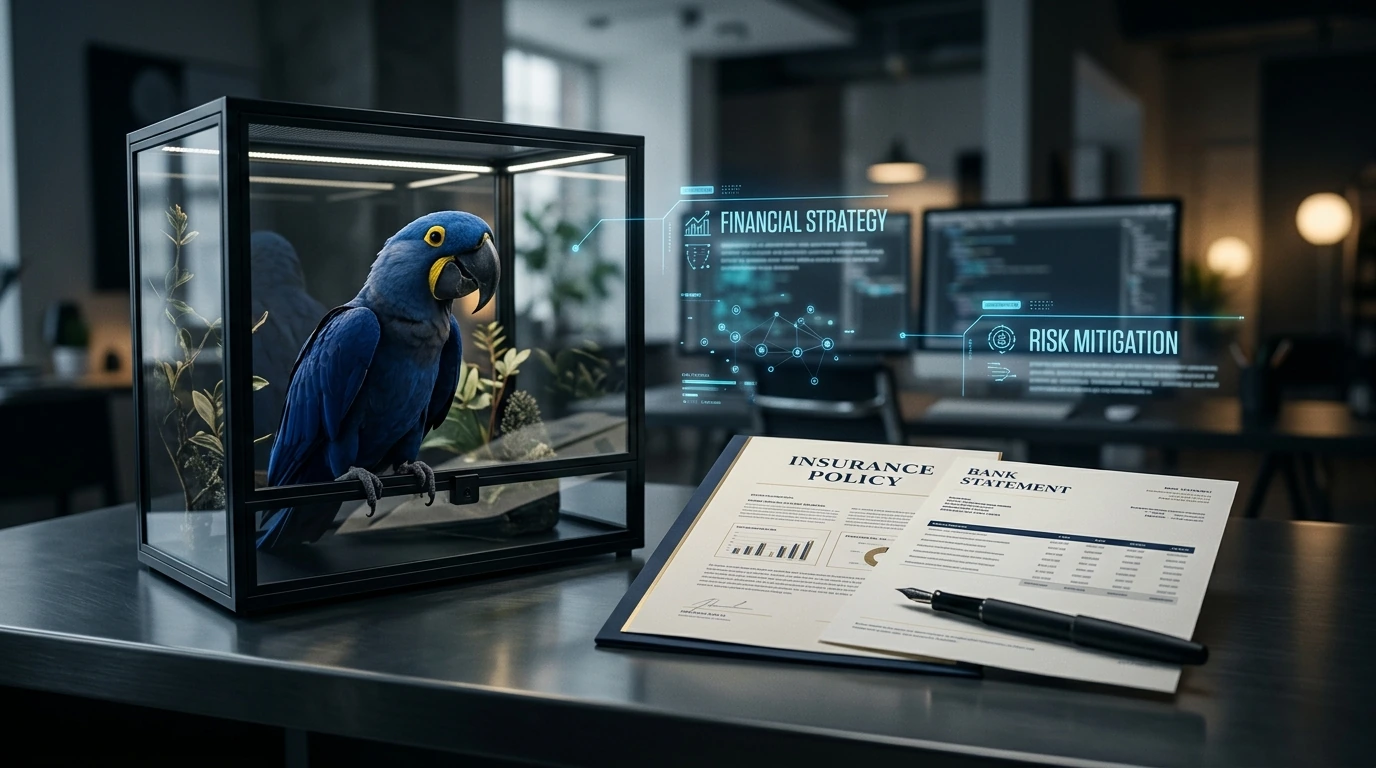 Strategic Financial Pillars: Insurance and Bank Capital for Exotic Bird Breeding